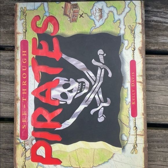 ‘SEE THROUGH PIRATES’ KELLY DAVIS KID BOOK - Picture 3 of 9